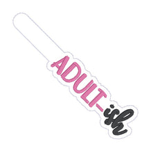 Load image into Gallery viewer, Adultish snap tab and eyelet fob set (single and multi files included) machine embroidery design DIGITAL DOWNLOAD