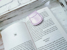 Load image into Gallery viewer, Cat magnetic bookmark machine embroidery design (single and multi files included) DIGITAL DOWNLOAD