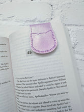 Load image into Gallery viewer, Cat magnetic bookmark machine embroidery design (single and multi files included) DIGITAL DOWNLOAD