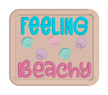 Load image into Gallery viewer, Feeling Beachy patch 2025 Summer Mini Skill Builder Bundle (2 sizes included) machine embroidery design DIGITAL DOWNLOAD