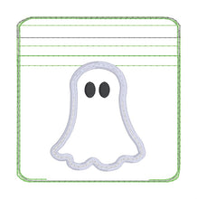 Load image into Gallery viewer, Halloween shaker set (ITH bag with 5 sizes and notebook cover with 2 sizes included) machine embroidery design DIGITAL DOWNLOAD