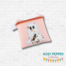 Load image into Gallery viewer, Halloween shaker set (ITH bag with 5 sizes and notebook cover with 2 sizes included) machine embroidery design DIGITAL DOWNLOAD