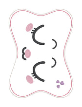 Load image into Gallery viewer, Headrest Pillow stuffie (5 sizes included) machine embroidery design DIGITAL DOWNLOAD