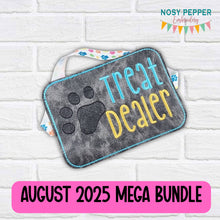 Load image into Gallery viewer, Treat Dealer Jar band (3 sizes included) machine embroidery design DIGITAL DOWNLOAD