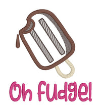 Load image into Gallery viewer, Oh Fudge applique 2025 Summer Mini Skill Builder Bundle machine embroidery design (5 sizes included) DIGITAL DOWNLOAD