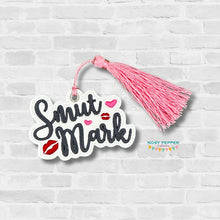 Load image into Gallery viewer, Smut Mark bookmark machine embroidery design DIGITAL DOWNLOAD