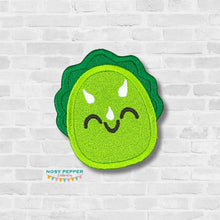 Load image into Gallery viewer, Triceratops patch (2 sizes included) machine embroidery design DIGITAL DOWNLOAD