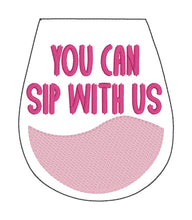 Load image into Gallery viewer, Mean Girls coaster set machine embroidery design (4 designs included) DIGITAL DOWNLOAD