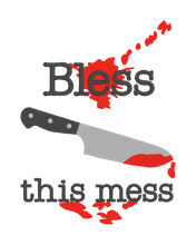Load image into Gallery viewer, Bless this mess sketchy machine embroidery design 5 sizes included DIGITAL DOWNLOAD
