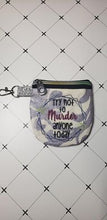 Load image into Gallery viewer, Try not to murder anyone machine embroidery design (5 sizes included) DIGITAL DOWNLOAD