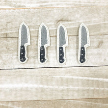 Load image into Gallery viewer, Knife Feltie 4x4 machine embroidery design DIGITAL DOWNLOAD