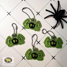 Load image into Gallery viewer, Cute Spider Set (Halloween Hop set of 4 designs) machine embroidery design DIGITAL DOWNLOAD