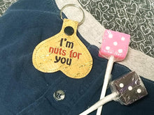 Load image into Gallery viewer, Nuts for you Snap tab single and multi files included machine embroidery design DIGITAL DOWNLOAD