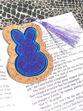 Load image into Gallery viewer, Marshmallow Bunny Easter set (includes snap tab, charm, bookmark & stuffies) machine embroidery design (DIGITAL DOWNLOAD)