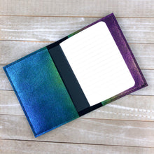 Load image into Gallery viewer, My Research into working with morons notebook cover (2 sizes available) machine embroidery design DIGITAL DOWNLOAD