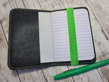 Load image into Gallery viewer, Apoca list Notebook cover (2 sizes available) machine embroidery design DIGITAL DOWNLOAD