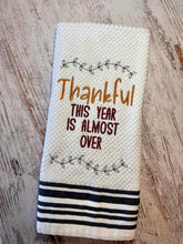 Load image into Gallery viewer, Thankful This Year machine embroidery design DIGITAL DOWNLOAD