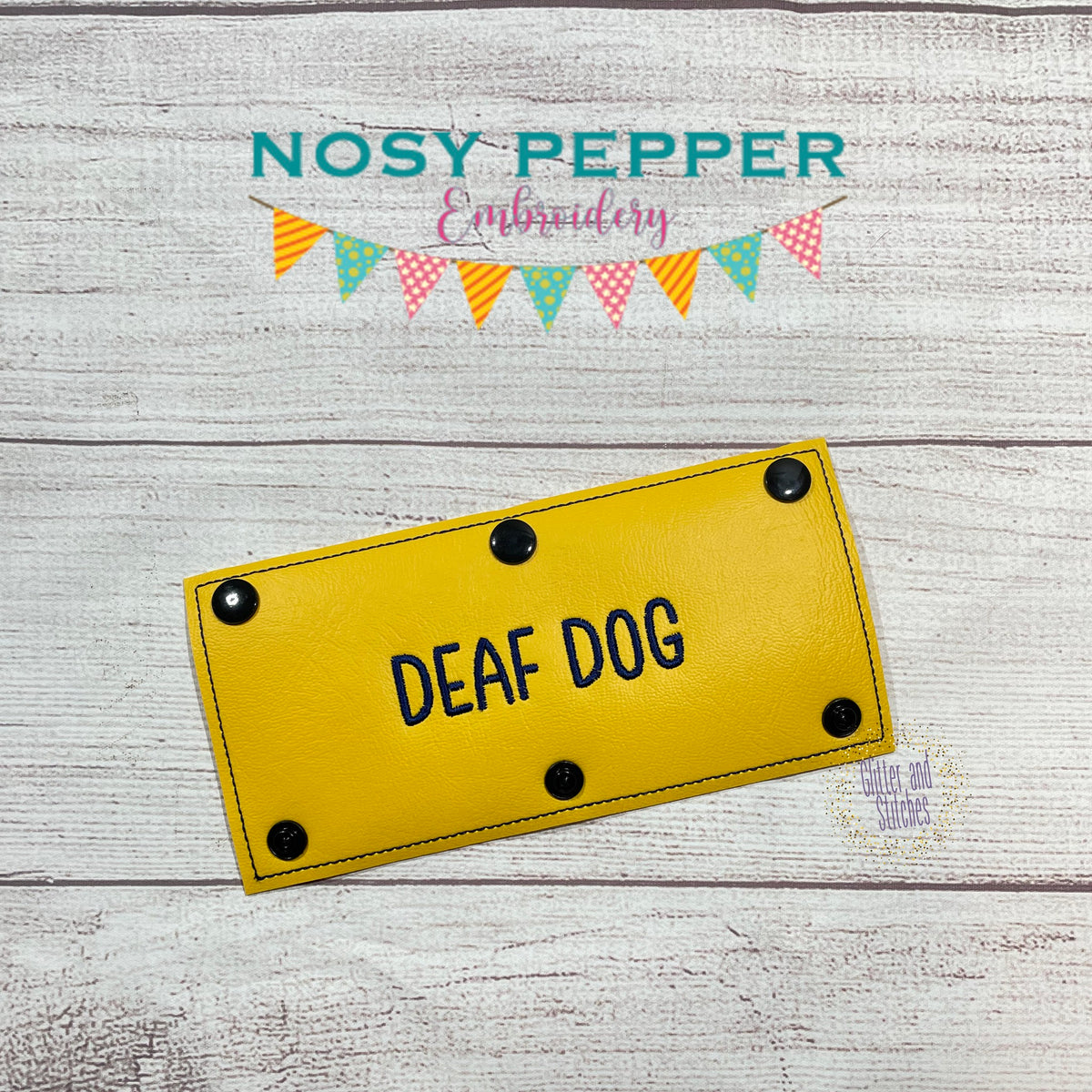 Deaf Dog Collar Wrap Deaf Dog Collar Wrap