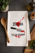 Load image into Gallery viewer, Bless this mess sketchy machine embroidery design 5 sizes included DIGITAL DOWNLOAD