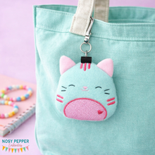 Load image into Gallery viewer, Cat squishie mini stuffie machine embroidery design machine embroidery design DIGITAL DOWNLOAD