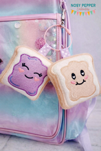 Load image into Gallery viewer, Peanut Butter &amp; Jelly Mini Stuffies Machine Embroidery Design DIGITAL DOWNLOAD