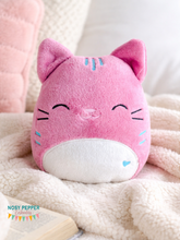 Load image into Gallery viewer, Cat squishy stuffie (5 sizes included) machine embroidery design machine embroidery design DIGITAL DOWNLOAD