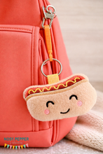 Load image into Gallery viewer, Hotdog mini stuffie May 2024 Patreon Bundle machine embroidery design DIGITAL DOWNLOAD