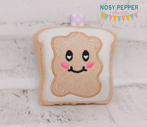 Peanut Butter & Jelly Mini Stuffies Machine Embroidery Design DIGITAL DOWNLOAD