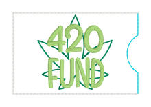 Load image into Gallery viewer, 420 Fund Card Case June '26 Mega Bundle machine embroidery design DIGITAL DOWNLOAD