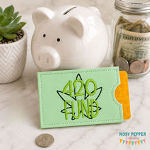 Load image into Gallery viewer, 420 Fund Card Case June '26 Mega Bundle machine embroidery design DIGITAL DOWNLOAD