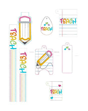 Load image into Gallery viewer, Teach Grab &amp; Go Collection – Machine Embroidery Designs (10 Designs Included) Digital Download