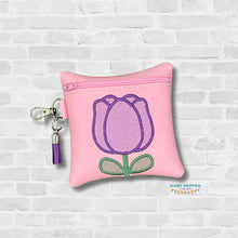 Load image into Gallery viewer, Tulip Sketchy ITH Bag (5 sizes available) machine embroidery design DIGITAL DOWNLOAD