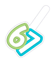 Load image into Gallery viewer, 67 appliqué snap tab and eyelet fob set (single and multi files included) machine embroidery design DIGITAL DOWNLOAD