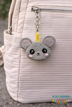 Load image into Gallery viewer, Mouse mini stuffie AUGUST '24 Mystery Bundle machine embroidery design DIGITAL DOWNLOAD
