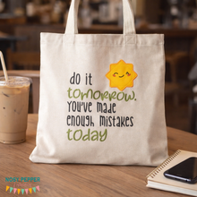 Load image into Gallery viewer, Do It Tomorrow applique machine embroidery design (4 sizes included) DIGITAL DOWNLOAD