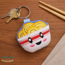 Load image into Gallery viewer, Ramen mini stuffie machine embroidery design machine embroidery design DIGITAL DOWNLOAD