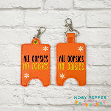 Load image into Gallery viewer, All Oopsies Sanitizer Case (2 sizes available) machine embroidery design DIGITAL DOWNLOAD