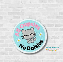 Load image into Gallery viewer, All Oopsies patch (2 sizes included) machine embroidery design DIGITAL DOWNLOAD