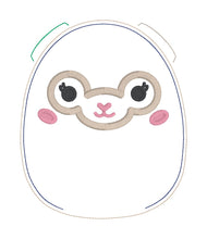 Load image into Gallery viewer, Alpaca stuffie (5 sizes included)--2026 Skill Builder Bundle--machine embroidery design DIGITAL DOWNLOAD