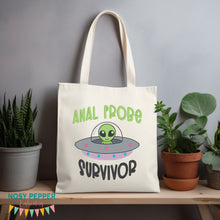 Load image into Gallery viewer, Anal Probe Survivor sketchy machine embroidery design Fall 25 Mature Mystery Bundle (5 sizes included) DIGITAL DOWNLOAD