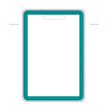 Load image into Gallery viewer, Applique luggage tag set machine embroidery design DIGITAL DOWNLOAD