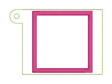 Load image into Gallery viewer, Square Sanitizer sleeves (2 sizes included) machine embroidery design DIGITAL DOWNLOAD (Copy)