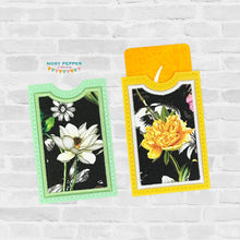 Load image into Gallery viewer, Applique Gift Card holder machine embroidery design DIGITAL DOWNLOAD