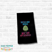 Load image into Gallery viewer, You've Okie Dokied machine embroidery design (4 sizes included) DIGITAL DOWNLOAD