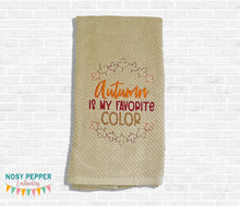 Load image into Gallery viewer, Autumn Is My Favorite machine embroidery design Oct &#39;24 Mystery Bundle (5 sizes and US &amp; UK versions included)  DIGITAL DOWNLOAD