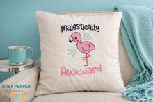 Load image into Gallery viewer, Majestically Awkward Applique machine embroidery design (5 sizes included) DIGITAL DOWNLOAD