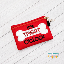 Load image into Gallery viewer, Treat O Clock ITH Bag Oct '24 Mystery Bundle embroidery design (5 sizes available) DIGITAL DOWNLOAD