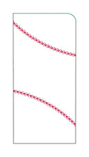 Load image into Gallery viewer, Baseball glasses case  (2 sizes included) machine embroidery design DIGITAL DOWNLOAD
