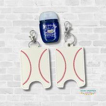 Load image into Gallery viewer, Baseball Sanitizer Case machine embroidery design DIGITAL DOWNLOAD