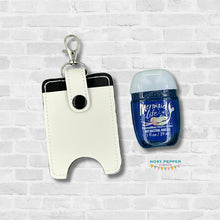 Load image into Gallery viewer, Baseball Sanitizer Case machine embroidery design DIGITAL DOWNLOAD
